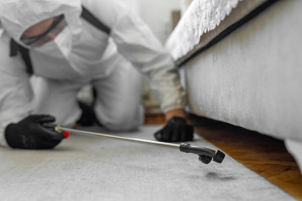 Professional Termite Control technician working in Aberdeen, NC